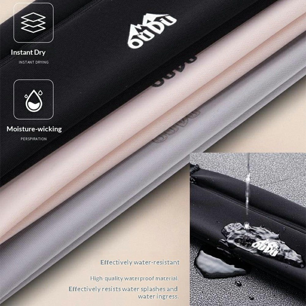 OUDO Thin Invisible Waist Belt Running Fanny Pack with 330ml Water Bottle - for Waist 60cm