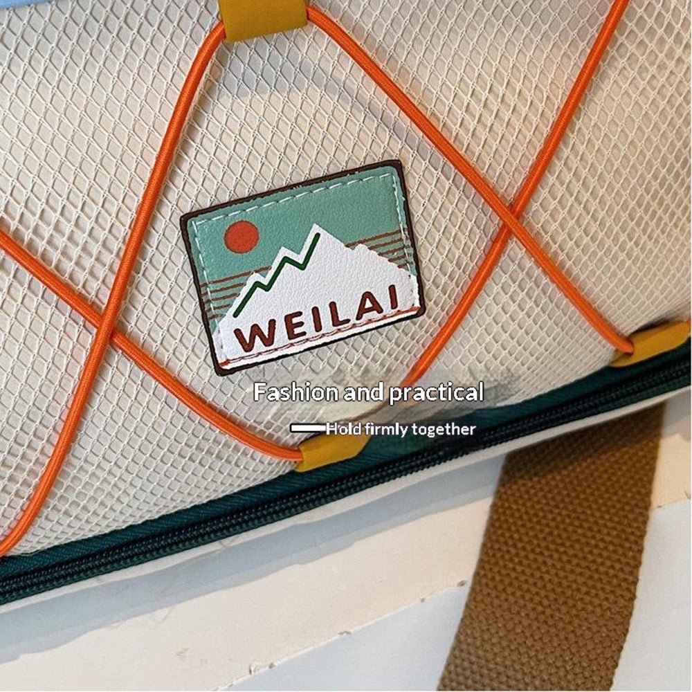 Large Capacity Gym Bag Expandable Handbag Dry Wet Separation Travel Duffel with Shoulder Strap