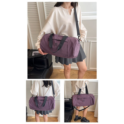 YL-607 Large Capacity Travel Bag Wet Dry Separation Yoga Bag Sports Leisure Fitness Bag Lightweight Training Bag for Outdoor