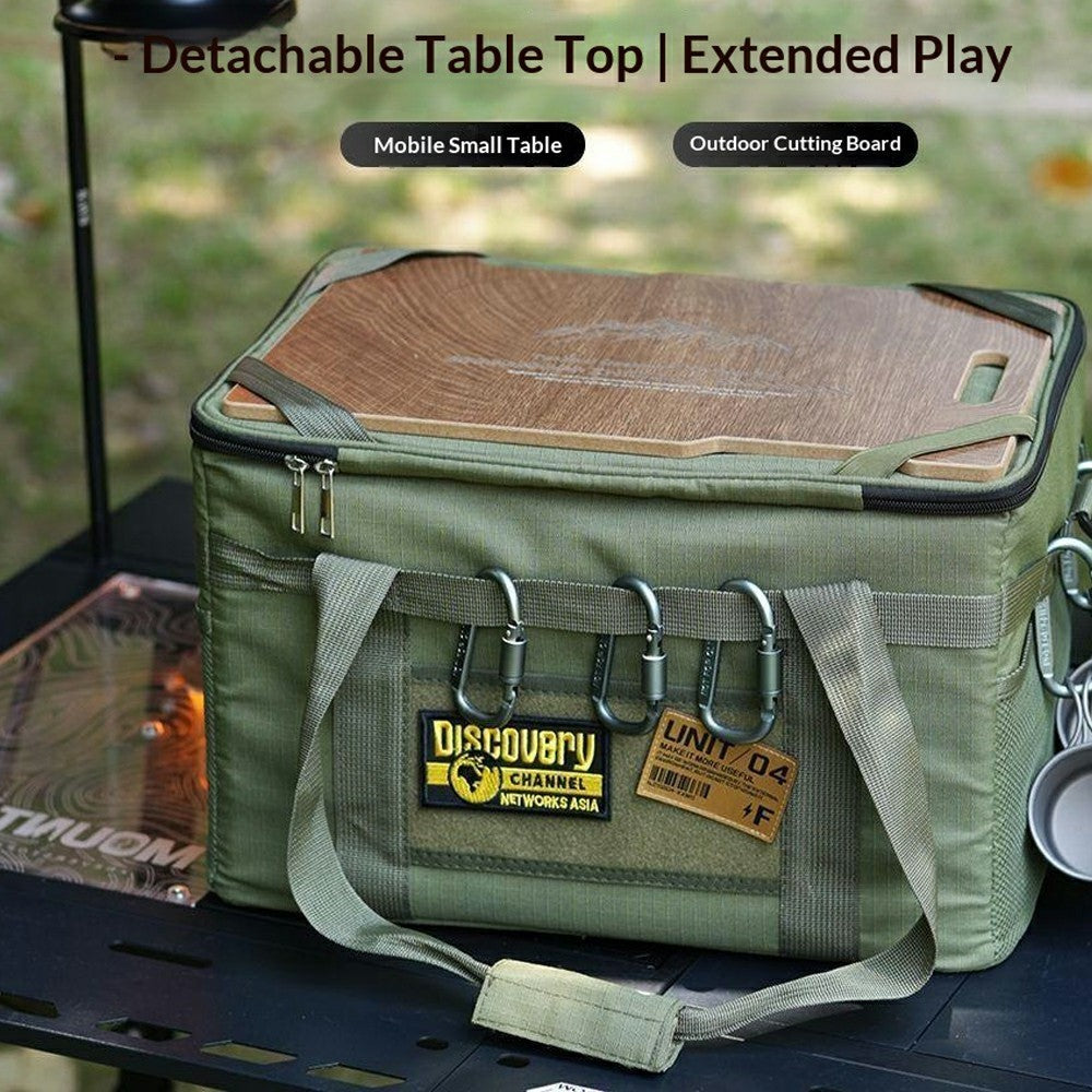 SNLM-361 36L Outdoor Tactical Storage Bag with Table Board Multi-Function Camping Bag for Outdoor