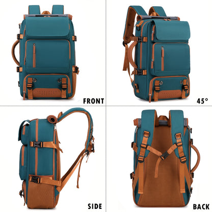 30L Large Capacity Shoulder Bag for 16 Inch Laptop Oxford Fabric Waterproof Travel Backpack
