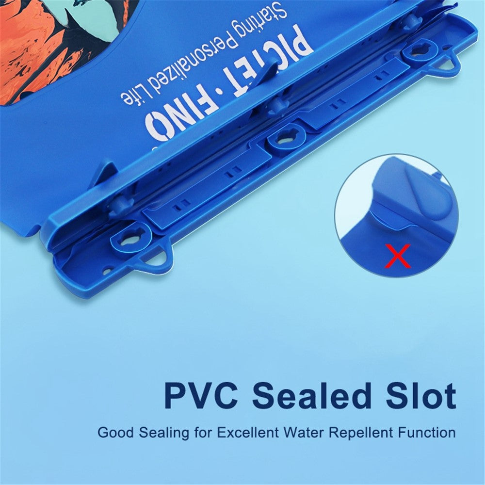 PICTET.FINO RH54 IPX8 Waterproof Touch Screen Outdoor Travel  Swimming Surfing Bag Phone Pouch with Shoulder Strap