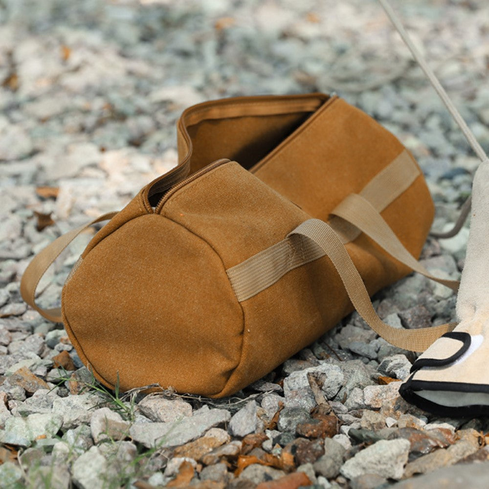 HIKE MOUNT Outdoor Camping Tool Storage Bag Hammer Tent Ground Nail Rope Organizer Carrying Bag for Hiking Backpacking Mountaineering