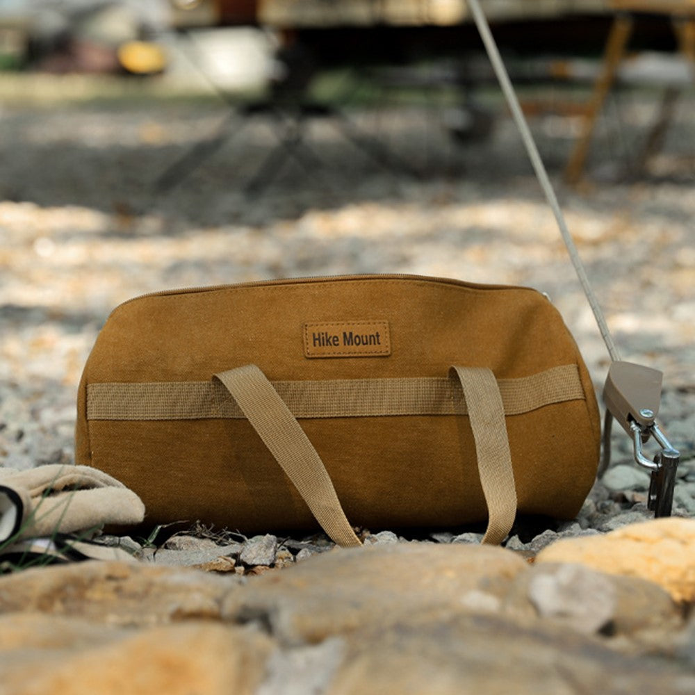 HIKE MOUNT Outdoor Camping Tool Storage Bag Hammer Tent Ground Nail Rope Organizer Carrying Bag for Hiking Backpacking Mountaineering