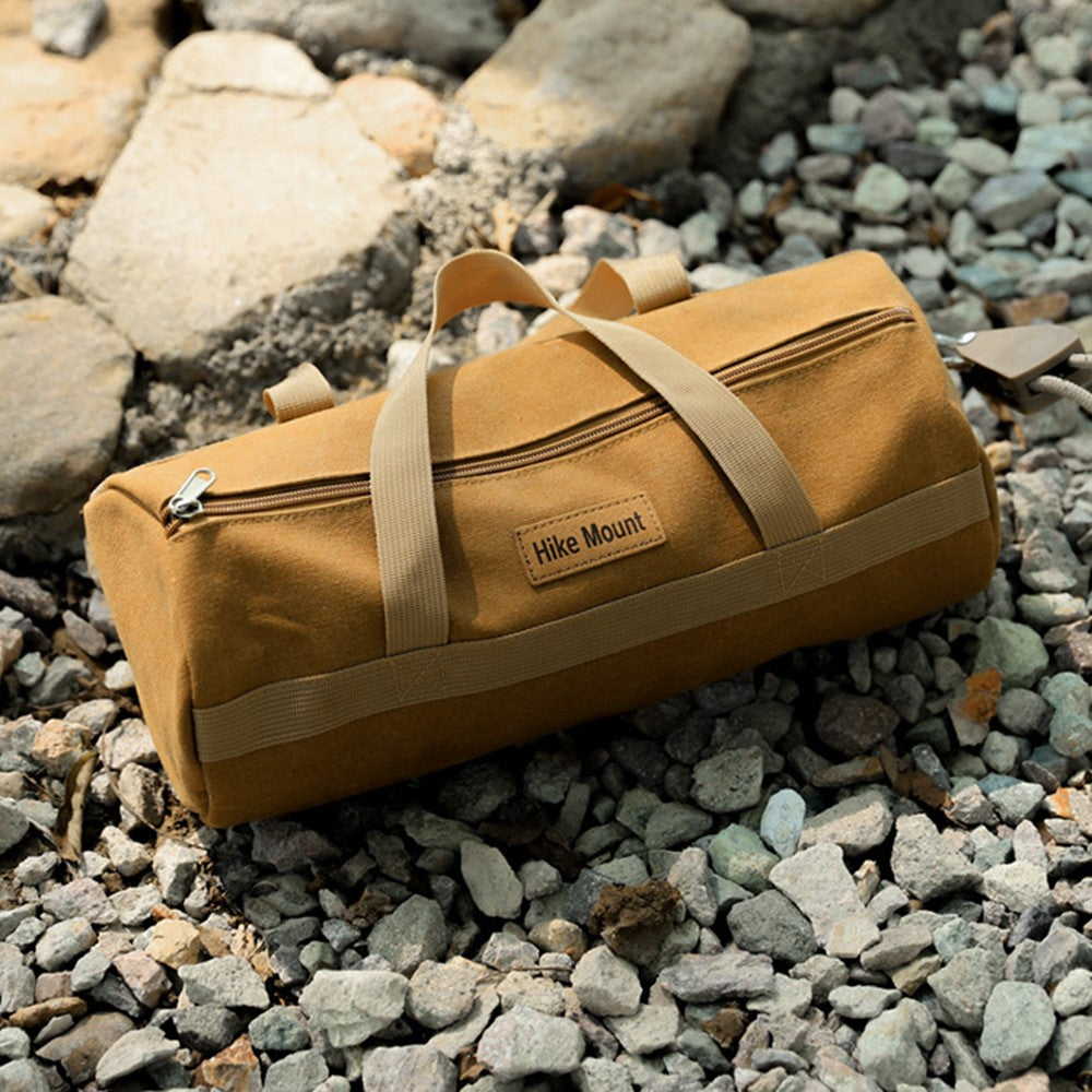 HIKE MOUNT Outdoor Camping Tool Storage Bag Hammer Tent Ground Nail Rope Organizer Carrying Bag for Hiking Backpacking Mountaineering