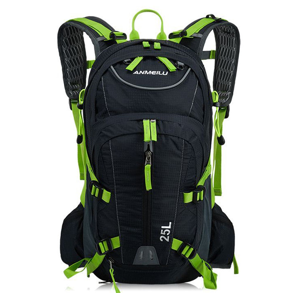 ANMEILU 1012 Sport Backpack 25L Lightweight Anti-scratch Travel Daypack with Helmet Net and Rain Cover for Women Men