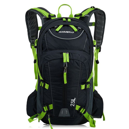 ANMEILU 1012 Sport Backpack 25L Lightweight Anti-scratch Travel Daypack with Helmet Net and Rain Cover for Women Men