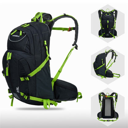 ANMEILU 1012 Sport Backpack 25L Lightweight Anti-scratch Travel Daypack with Helmet Net and Rain Cover for Women Men