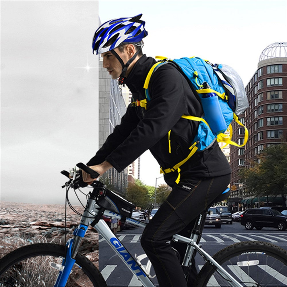 ANMEILU 1012 Sport Backpack 25L Lightweight Anti-scratch Travel Daypack with Helmet Net and Rain Cover for Women Men