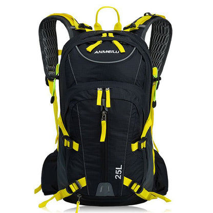 ANMEILU 1012 Sport Backpack 25L Lightweight Anti-scratch Travel Daypack with Helmet Net and Rain Cover for Women Men