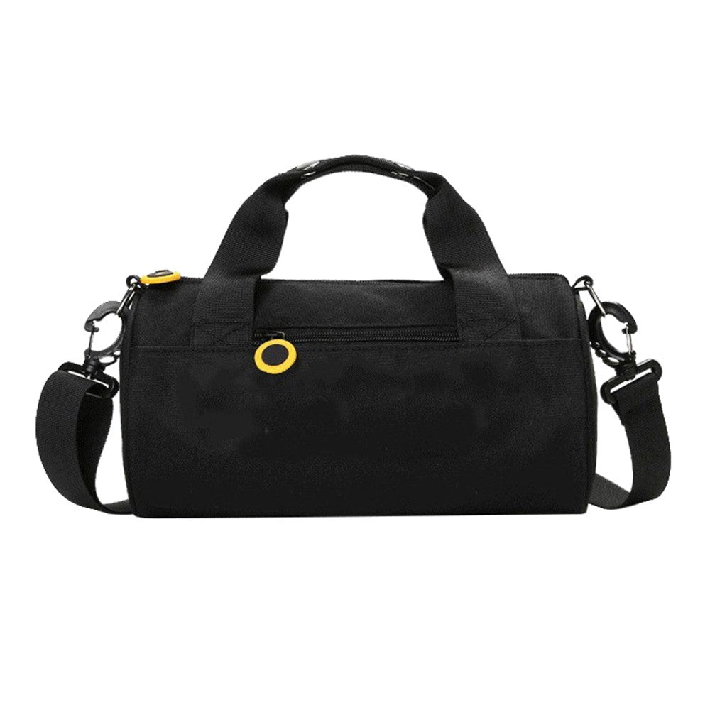 Duffel Bag Nylon Oxford Cloth Waterproof Cross-body Shoulder Cylinder Bag Large Capacity Handbag, Size: L