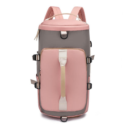 Waterproof Nylon Oxford Cloth Backpack Outdoor Travel Luggage Holdall Shoulder Bag