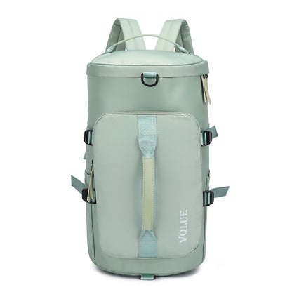 Waterproof Nylon Oxford Cloth Backpack Outdoor Travel Luggage Holdall Shoulder Bag