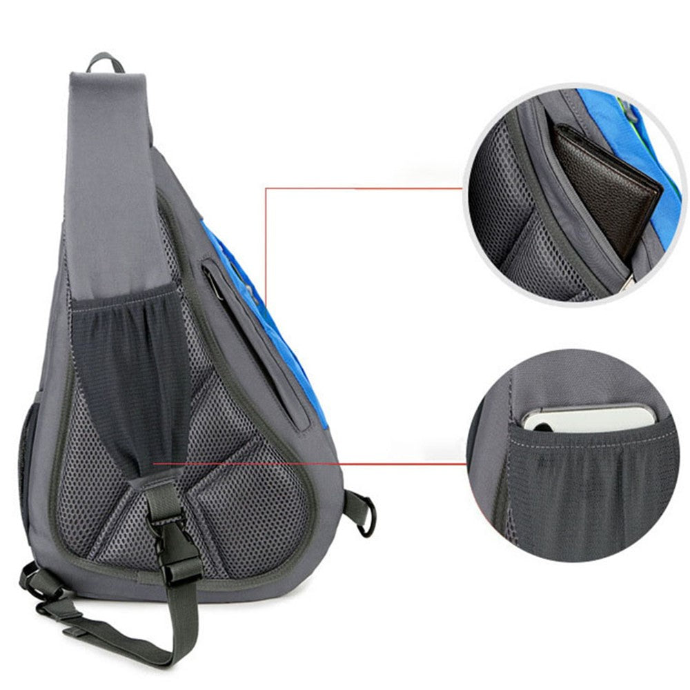 SOLDIER BLADE 8829 Outdoor Leisure Cross Body Bag Sports Climbing Bag Polyester Zippered Shoulder Bag