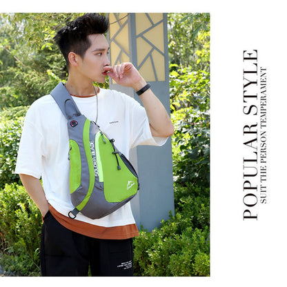 SOLDIER BLADE 8829 Outdoor Leisure Cross Body Bag Sports Climbing Bag Polyester Zippered Shoulder Bag