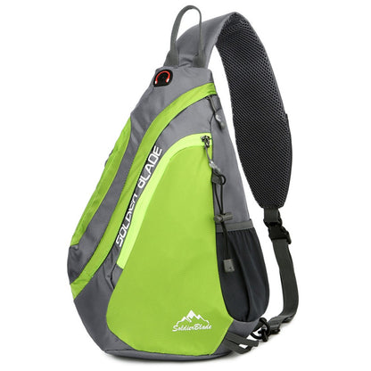 SOLDIER BLADE 8829 Outdoor Leisure Cross Body Bag Sports Climbing Bag Polyester Zippered Shoulder Bag