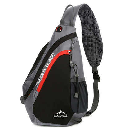 SOLDIER BLADE 8829 Outdoor Leisure Cross Body Bag Sports Climbing Bag Polyester Zippered Shoulder Bag