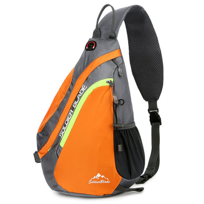 SOLDIER BLADE 8829 Outdoor Leisure Cross Body Bag Sports Climbing Bag Polyester Zippered Shoulder Bag