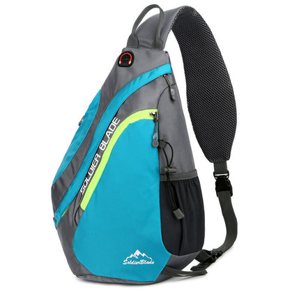SOLDIER BLADE 8829 Outdoor Leisure Cross Body Bag Sports Climbing Bag Polyester Zippered Shoulder Bag