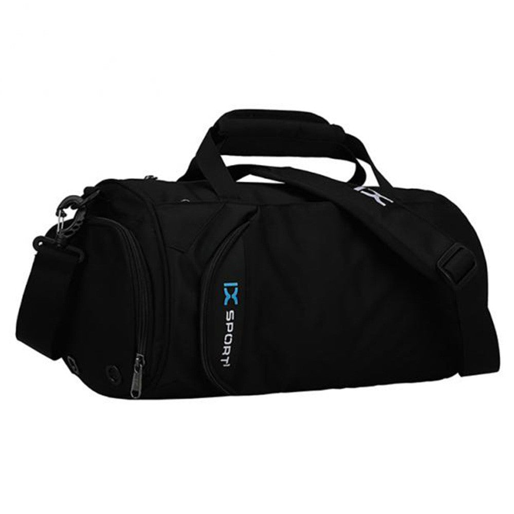 OUTDOOR INOXTO Polyester Gym Bag Dry and Wet Depart Pocket Sports Duffle Short-Distance Trip Camping Tote Bag