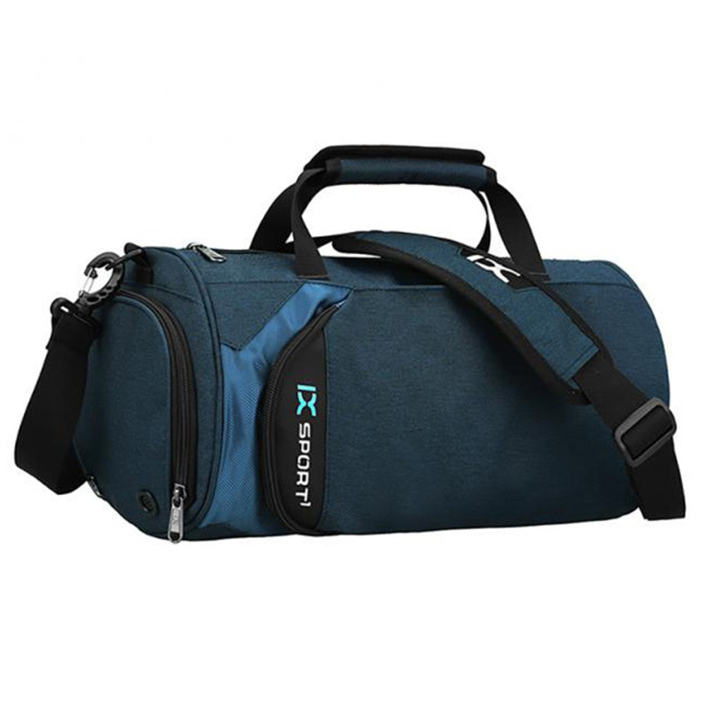 OUTDOOR INOXTO Polyester Gym Bag Dry and Wet Depart Pocket Sports Duffle Short-Distance Trip Camping Tote Bag