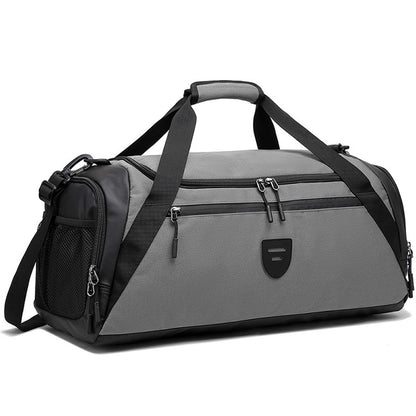 CF2902 Polyester Sports Gym Bag Large Capacity Travel Luggage Duffel Bag with Shoes Compartment