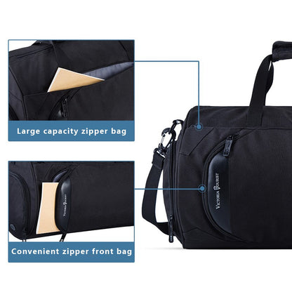 VICTORIATOURIST V7020 Wet and Dry Separation Gym Bag Polyester Fitness Shoulder Bag