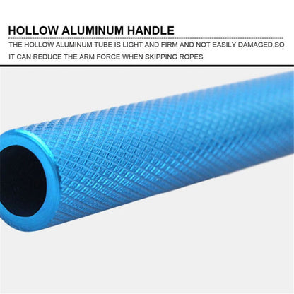 AOLIKES TS-3202 Adult Exercise Jump Rope Adjustable Length Steel Wire Weighted Skipping Rope