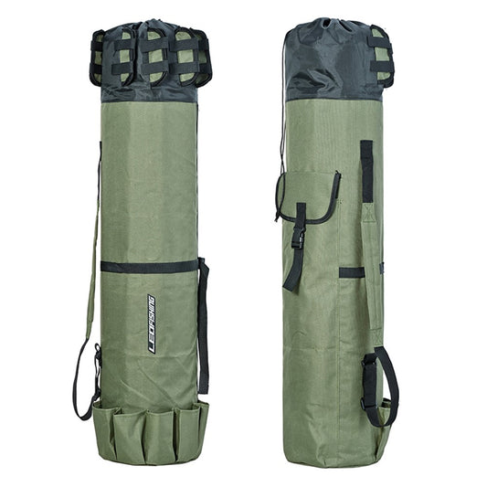 LEO 28260 Fishing Pole Single Shoulder Bag 600D Oxford Cloth Fishing Rod Carrying Bag