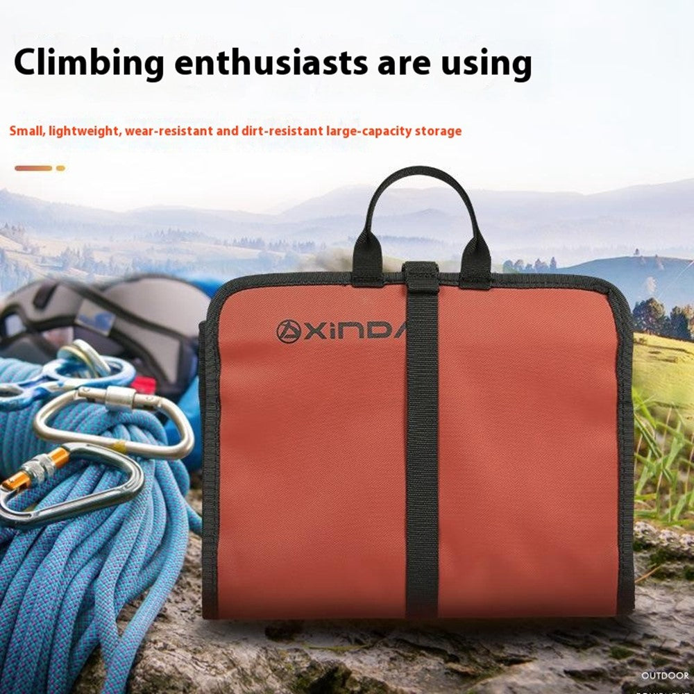 XINDA H-BAG07 Rock Climbing Gear Storage Bag Quickdraw Hanging Pouch for Carabiner, Climbing Tools