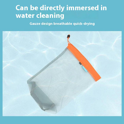 XINDA BFP1415 20x20x42cm Sports Equipment Mesh Storage Bag Beach Swim Organizer Pouch