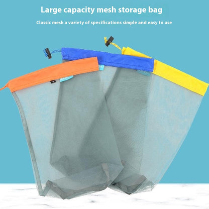 XINDA BFP1415 20x20x42cm Sports Equipment Mesh Storage Bag Beach Swim Organizer Pouch