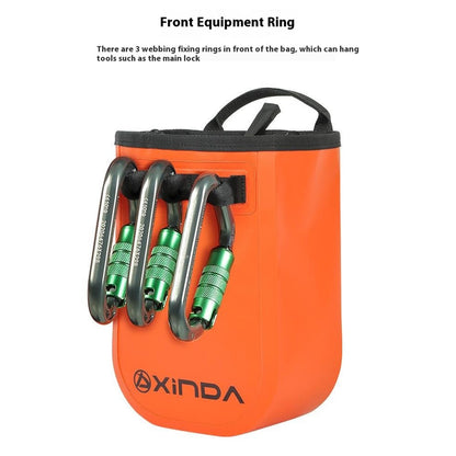 XINDA XD-BAG29 Aerial Work Waist Pack Tool Storage Bag Rock Climbing Equipment Organizer Pouch