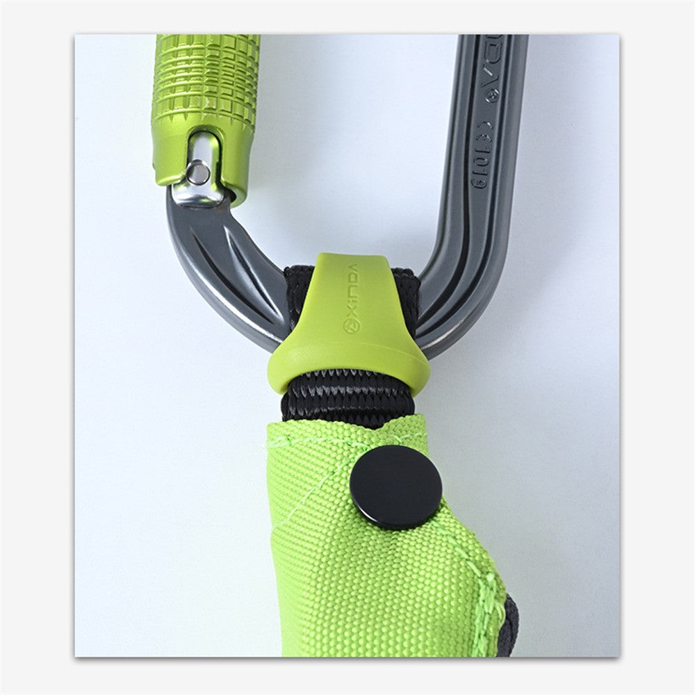 XINDA XD-PJ295 10Pcs Outdoor Rock Climbing Quickdraw Positioning Silicone Ring Triangle Rubber Anti Slip Sleeve