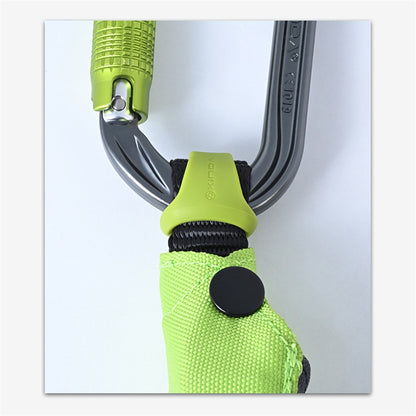 XINDA XD-PJ295 10Pcs Outdoor Rock Climbing Quickdraw Positioning Silicone Ring Triangle Rubber Anti Slip Sleeve