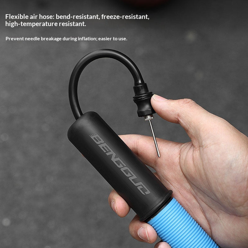 BENGGUO BG-1671 Portable Sports Ball Pump Hidden Needle for Basketball / Football / Volleyball Mini Inflator