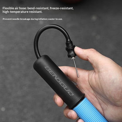 BENGGUO BG-1671 Portable Sports Ball Pump Hidden Needle for Basketball / Football / Volleyball Mini Inflator