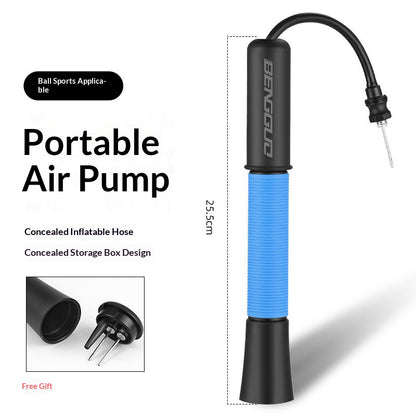 BENGGUO BG-1671 Portable Sports Ball Pump Hidden Needle for Basketball / Football / Volleyball Mini Inflator