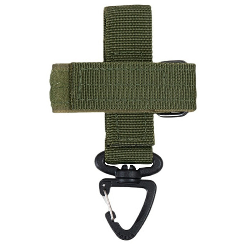 Nylon Carabiner Strap Outdoor Hiking Camping Fastener Hook Hang Wrap