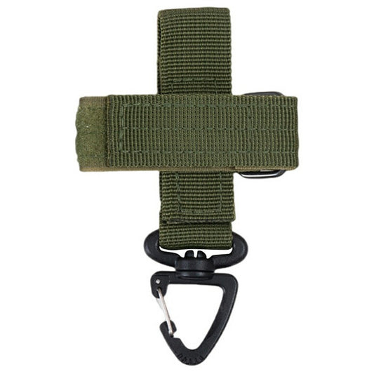 Nylon Carabiner Strap Outdoor Hiking Camping Fastener Hook Hang Wrap