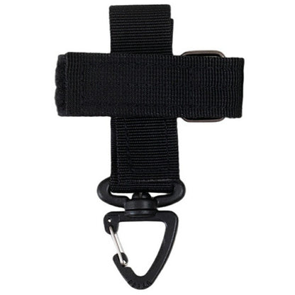Nylon Carabiner Strap Outdoor Hiking Camping Fastener Hook Hang Wrap