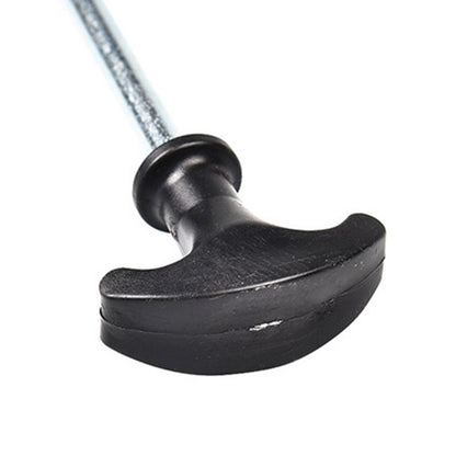 LUCKSTONE DD-JS001-TX Frozen Ground Windproof Tent Peg T-shape Spiral Screw Outdoor Camping Tool