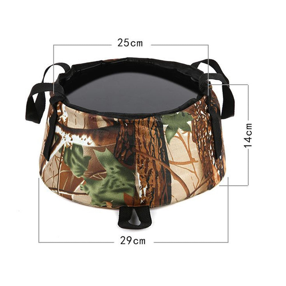Portable Collapsible Basin Travel Foot Bath Bag Large Capacity Folding Washing Bucket