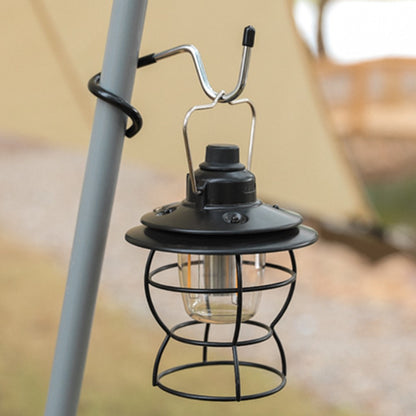 Multifunction S-Shape Camping Lantern Hook Hanger Non-slip Stainless Steel Tent Light Holder for Backpacking Hiking Fishing Picnic Outdoor Activities