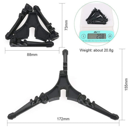 AOTU Nylon Folding Camping Gas Tank Triangle Bracket Outdoor Gas Cylinder Base Fixing Stand