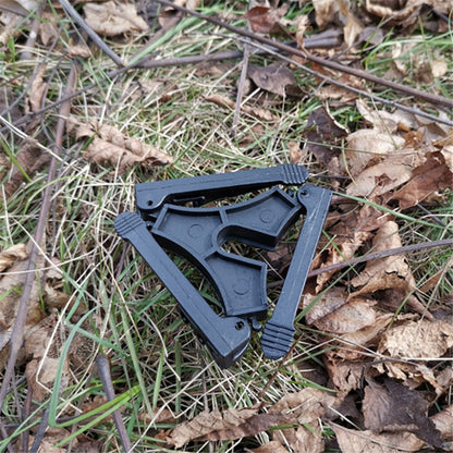 AOTU Nylon Folding Camping Gas Tank Triangle Bracket Outdoor Gas Cylinder Base Fixing Stand