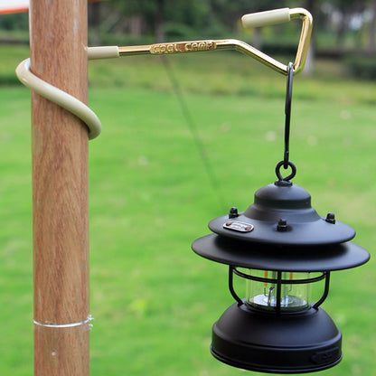COOL CAMP CF-D3008 Light Stand Holder Hook Portable Tent Pole Lamp Hanger Camping Lantern Hanger