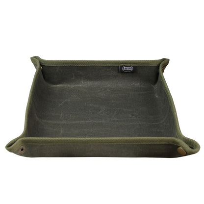 MYDAYS OUTDOOR Outdoor Foldable Waterproof Canvas Camping Desktop Storage Tray