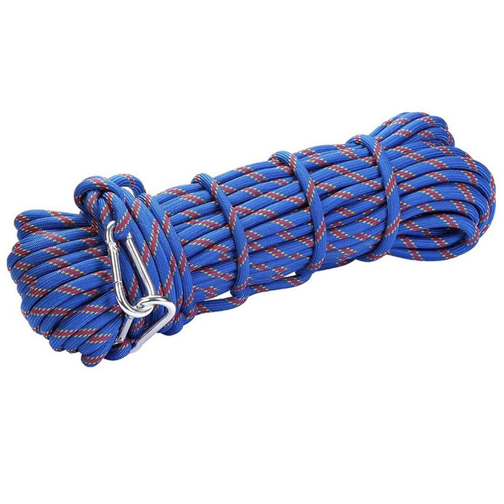 XINDA XD-S9804 20m Outdoor Static Rock Climbing Rope Emergency Escape Rope for Camping Rescue