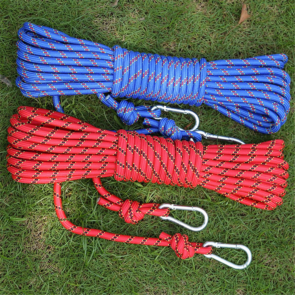 XINDA XD-S9804 20m Outdoor Static Rock Climbing Rope Emergency Escape Rope for Camping Rescue